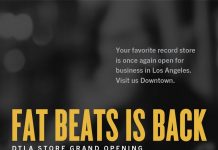 Fat Beats Record Store Reopens In LA Fat Beats