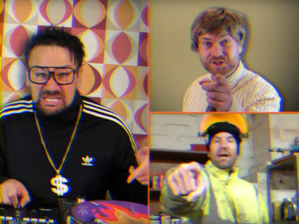 The Utility Man video by The Allergies and Andy Cooper